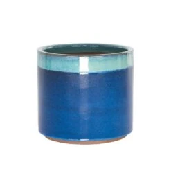 Woodlodge 31cm Sapphire Two Tone Cylinder Pot