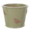 Woodlodge 25cm Glazed Green Bee Pot -Garden Care Store 5021346434644