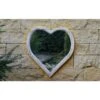 Woodlodge 52cm Wooden Solar Heart Mirror 1 Woodlodge 52cm Wooden Solar Heart Mirror -Garden Care Store 5021346491944