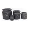 Woodlodge 38cm Black Wash Milk Churn Pot -Garden Care Store 5021346525922 2 5e50b38b 04c9 41b3 bb3f 22713779d924