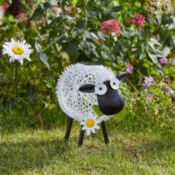 Smart Solar 26cm Dolly Sheep Silhouette -Garden Care Store 5050642012089 5