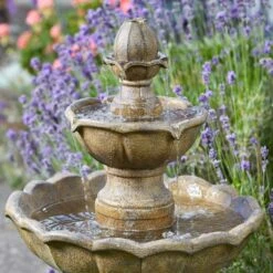 Smart Solar 98cm 3-Tier Kingsbury Solar Water Feature -Garden Care Store 5050642013253 3
