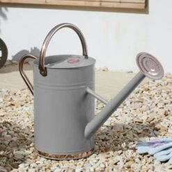 Smart Garden 9 Litre Slate Metal Watering Can -Garden Care Store 5050642066976 2