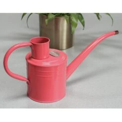 Smart Garden 1 Litre Coral Pink Home & Balcony Steel Watering Can -Garden Care Store 5050642069946 3