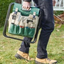 Smart Garden Portable Folding Garden Seat With Tool Pockets -Garden Care Store 5050642087193 4