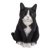 Vivid Arts 30cm Black & White Sitting Cat - XRL-SC35-B 2 Vivid Arts 30cm Black & White Sitting Cat - XRL-SC35-B -Garden Care Store 5055195020215