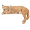 Vivid Arts 31cm Ginger Laying Cat - XRL-DC65-B -Garden Care Store 5055195033567