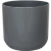 Ivyline 24cm Charcoal Lisbon Planter -Garden Care Store 5055352842278