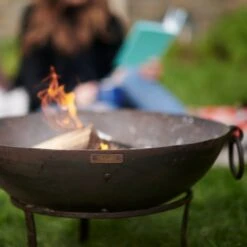 Kadai 50cm Tula Firepit W/Low Stand 8 Kadai 50cm Tula Firepit W/Low Stand -Garden Care Store 5060345973112 3