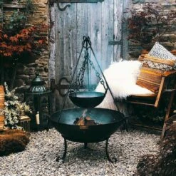 Kadai 70cm Tula Firepit W/ Low Stand -Garden Care Store 5060345973594 3