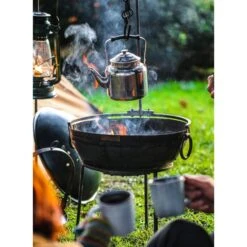 Kadai 21cm Travel Firebowl Kettle 8 Kadai 21cm Travel Firebowl Kettle -Garden Care Store 5060345973921 3