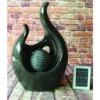 Bermuda 70cm Abstract Swan Solar Powered Water Feature -Garden Care Store 5060512213157
