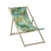 Madison 120cm Light Blue La Grave Wooden Beachchair 1 Madison 120cm Light Blue La Grave Wooden Beachchair -Garden Care Store 8713229373511
