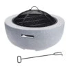 Koopman 60cm Grey Firebowl With BBQ Rack 1 Koopman 60cm Grey Firebowl With BBQ Rack -Garden Care Store 8719987388828 09e81213 faf9 41bd ad02 cdcbb6e4e9c4