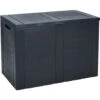 Koopman 75cm Anthracite Cushion Storage Box -Garden Care Store 8720573205559